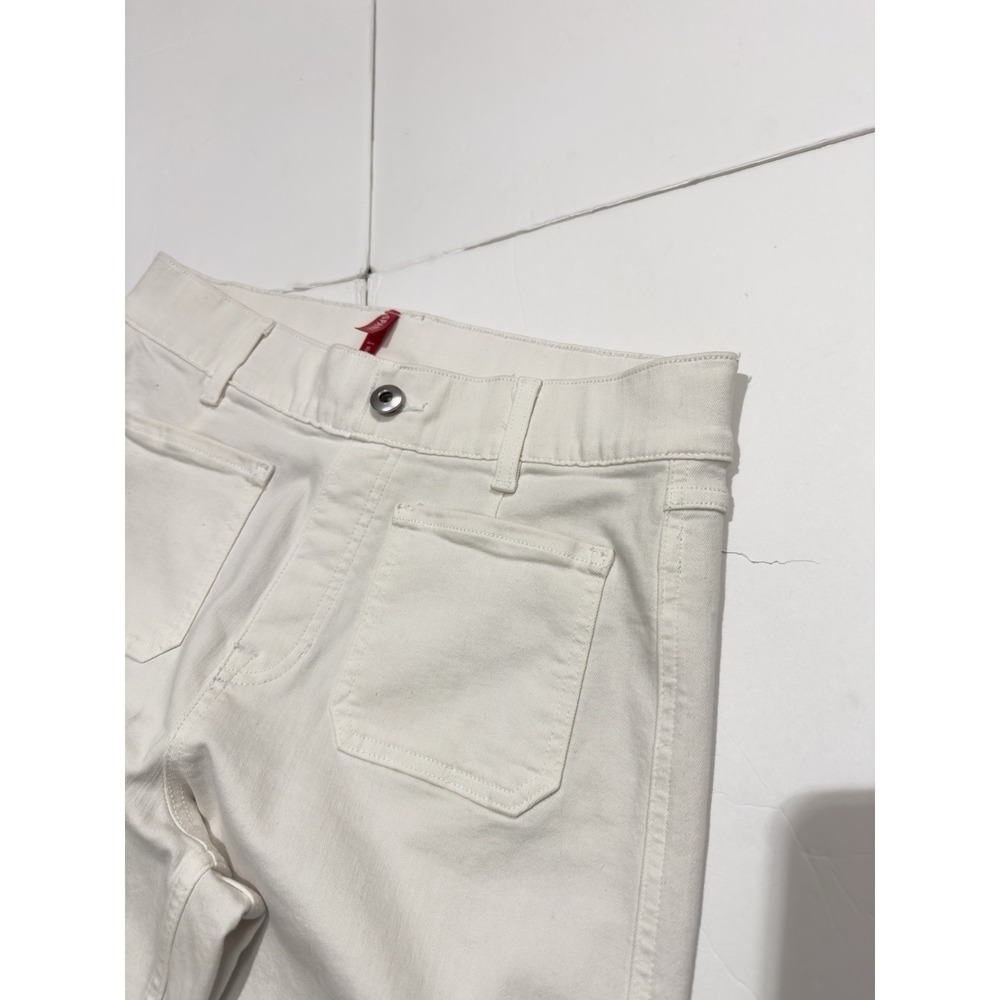 Spanx Women's Cropped Wide Leg Jeans SPANXshape EveryWear Patch Pocket Stretch M - Picture 7 of 14